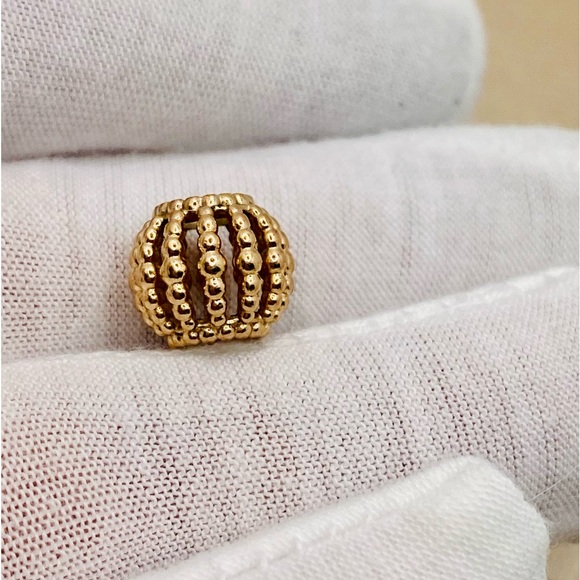 EUC Pandora 788679C00 Pandora Rose Beaded Openwork Charm - Picture 4 of 6